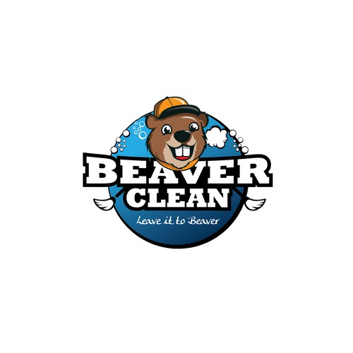 illustrated logo for Beaver Clean Company