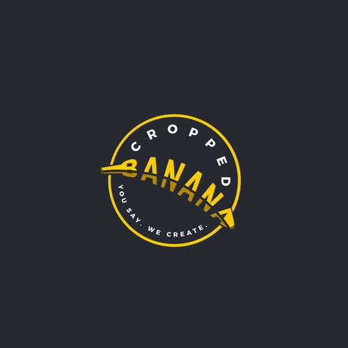 Logo design for cropped banana
