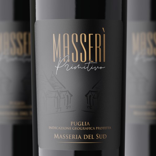 Masseri Wine Label