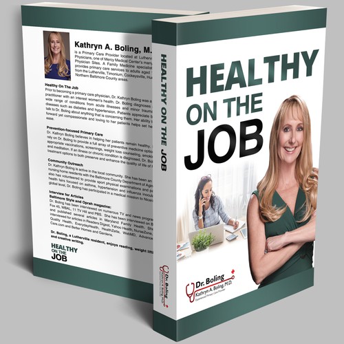 Healthy on the job cover for book and e-book 