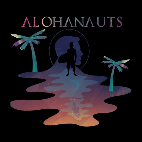 Alohanauts Front T-shirt Design