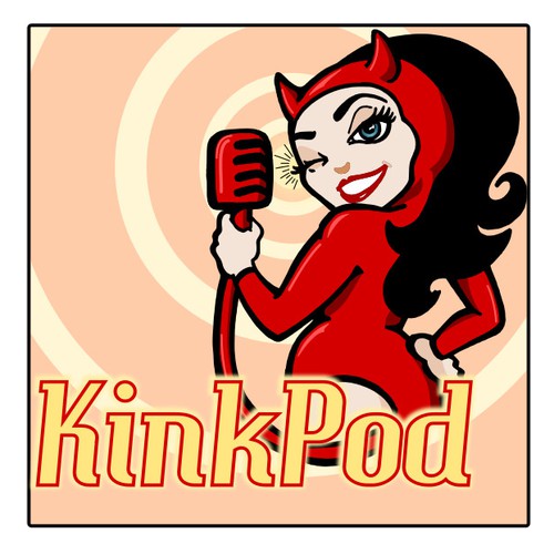 Logo for a Sexy Kink Podcast