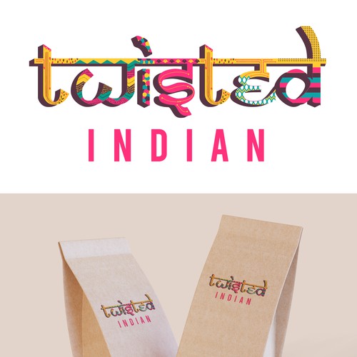 Logo idea for an Indian food pop-up