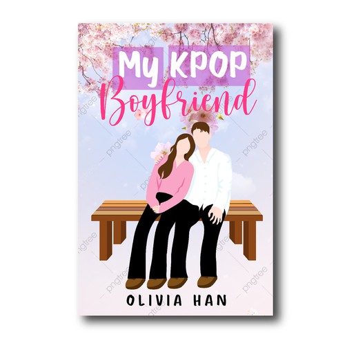 Korean K-pop Romance Book Cover