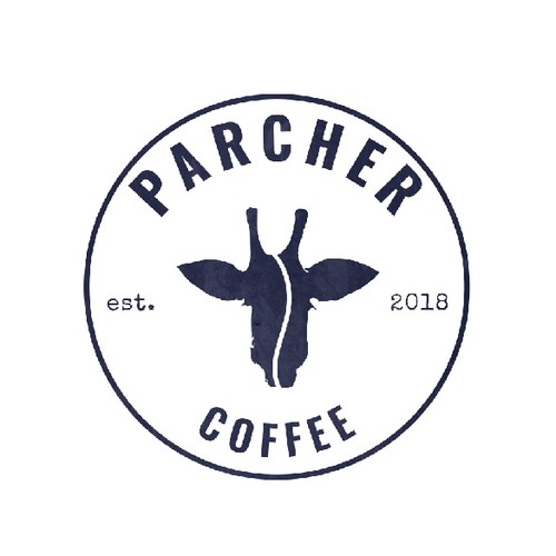 vintage - hipster logo concept for a coffee brand