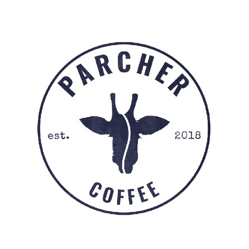 vintage - hipster logo concept for a coffee brand