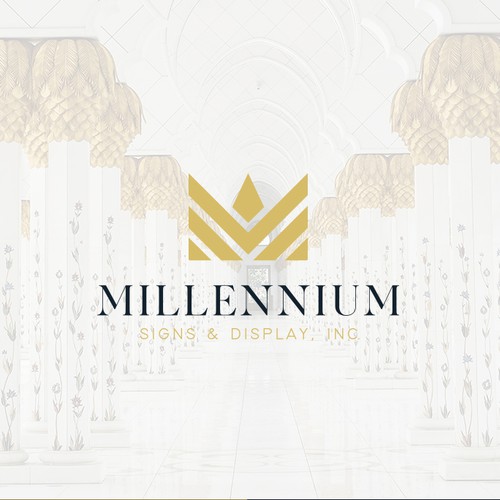 Millenium brand logo proposal