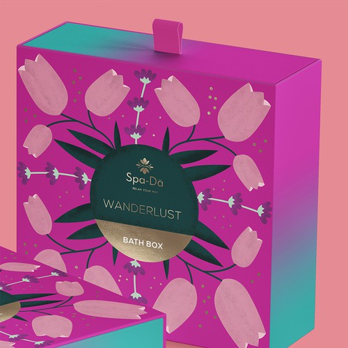 Package design of Bath Bombs