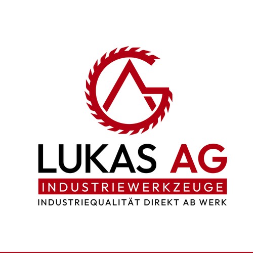 Industrial Tools & Manufacturing Logo Design | Lukas AG Branding