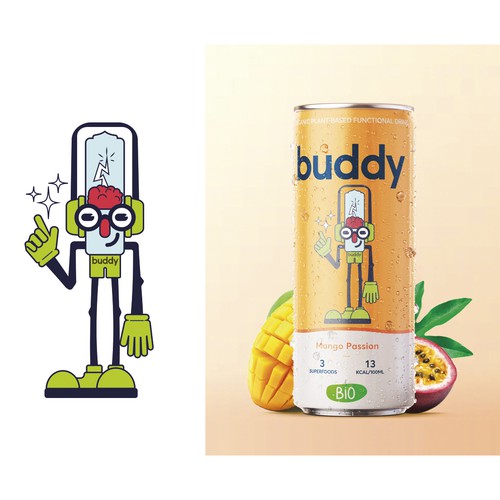 Energy Drink Maskot