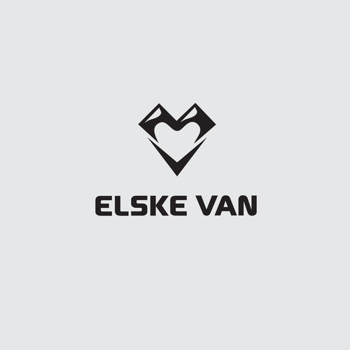 Minimalist design for Van company