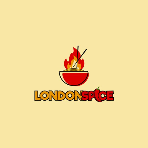 Logo concept for London Spice.