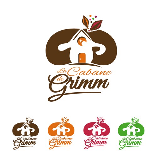 Créer l'image d'une cabane avec les initiales C et G