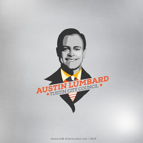 Political logo For Austin Lumbard.
