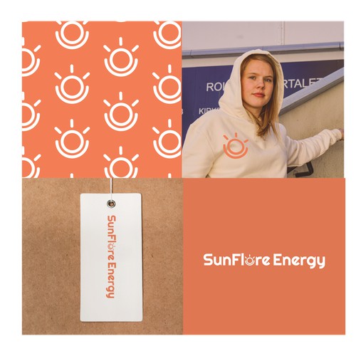 logo concept for sunflare energy