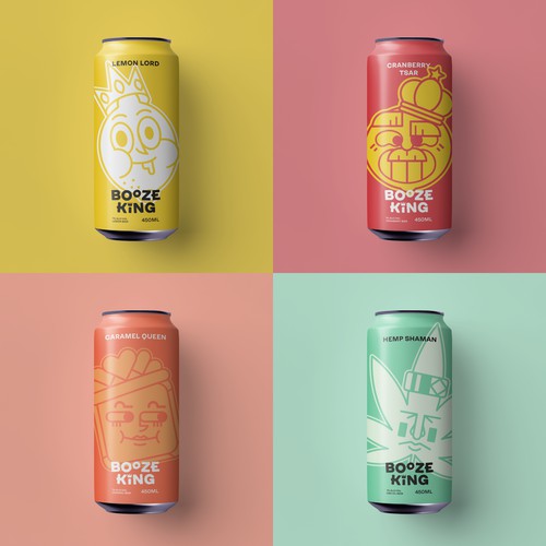 Booze King Packaging