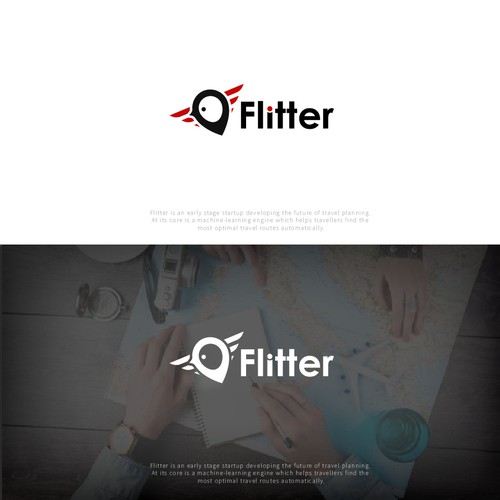 flitter modern logo