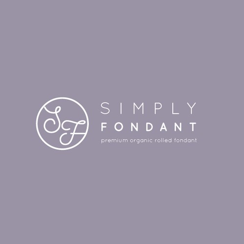 Clean Logo for Organic Fondant Company