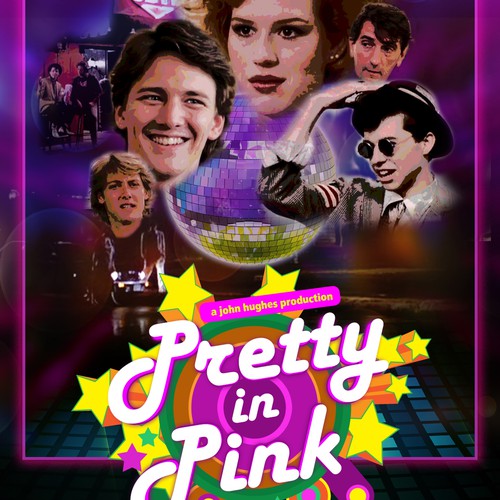 Pretty in Pink - 80s poster contest entry
