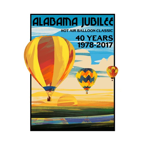 Vintage Hot Air Balloon Shirt Design