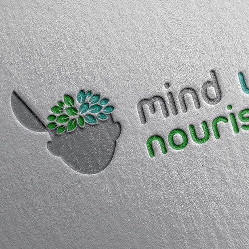 Create an eye popping logo for Mind Well Nourished