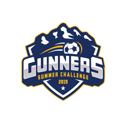 Logo for Gunners Summer Challenge 2019
