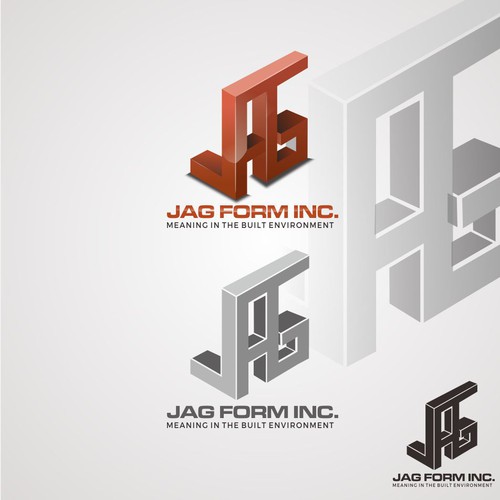 Bold Logo concept for JAG Form Inc.
