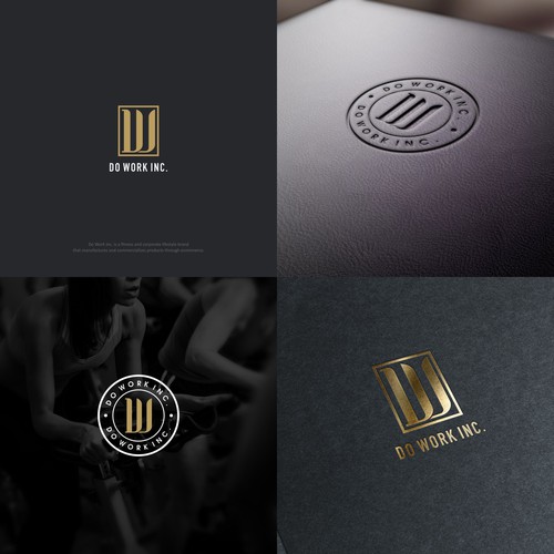 Do Work, Inc. -- Logo development for fitness and corporate lifestyle brand that attracts the best of the best.