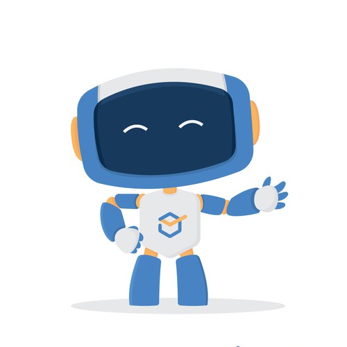 Robot mascot for lawbox