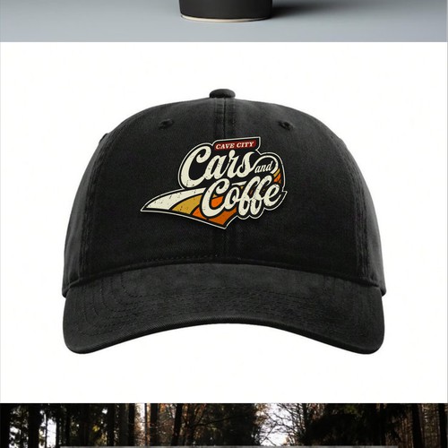 Cars & Coffee – Retro Automotive Logo Design