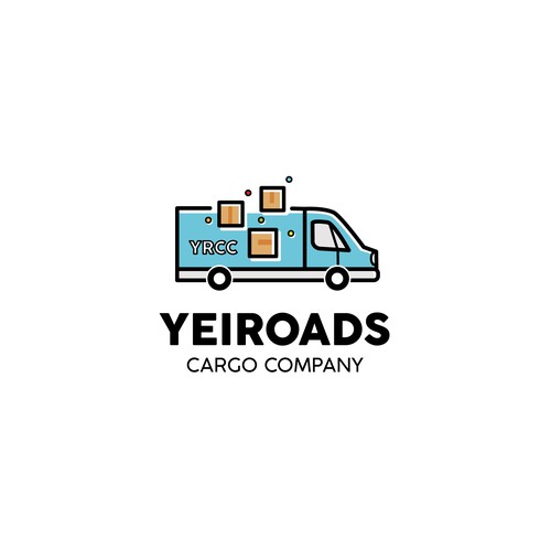 Fun logo for a amazon delivery partner