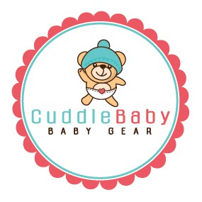 Create a capturing baby brand illustration for Cuddle Baby