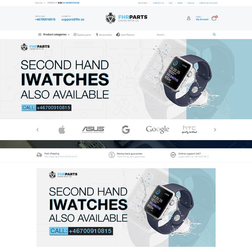 Banner for iWatches