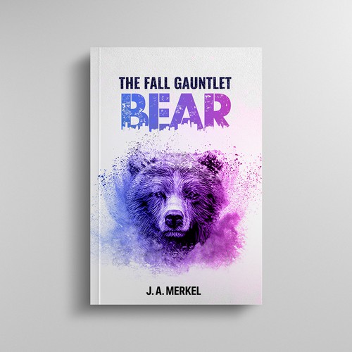Vibrant and colourful book cover designn