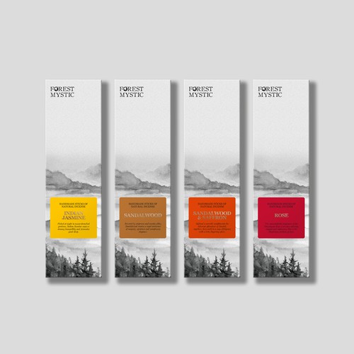 FOREST MYSTIC - Handmade Sticks of Incense