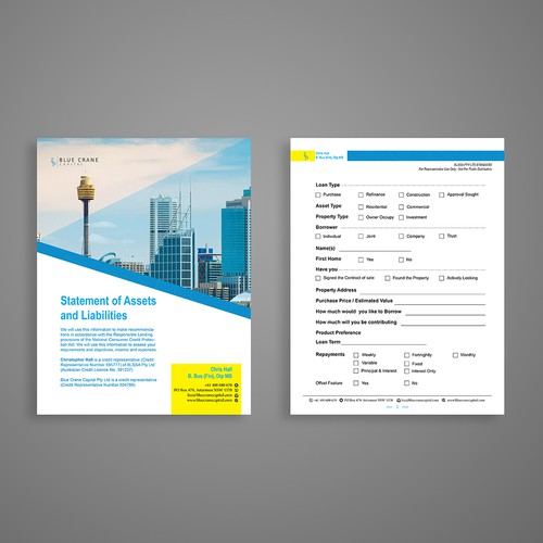 PDF file template