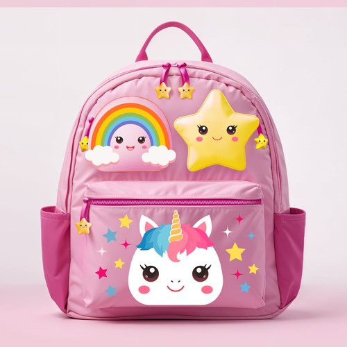 Innovative backpack for toddler girls