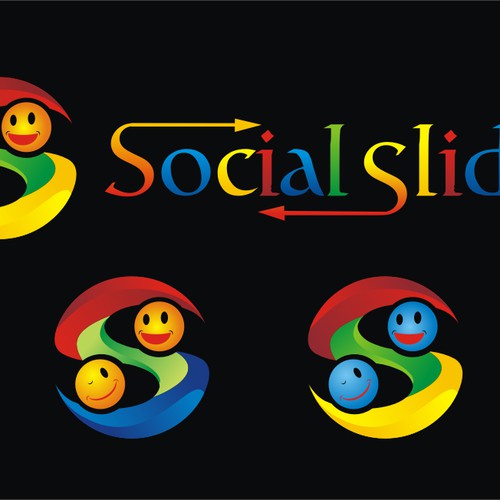 Social Slide Logo Contest
