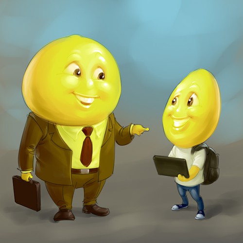 Business Consultant Mascot