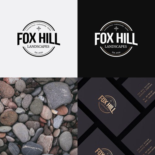 Fox Hill Landscapes Logo v2