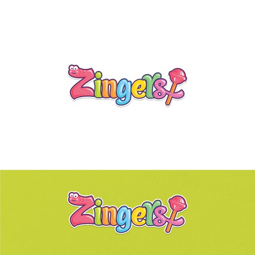 Logo concept for candy store