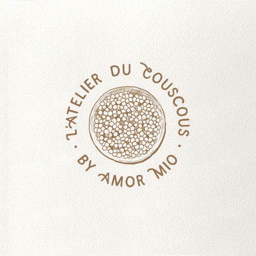 "L'atelier du couscous" Logo Design