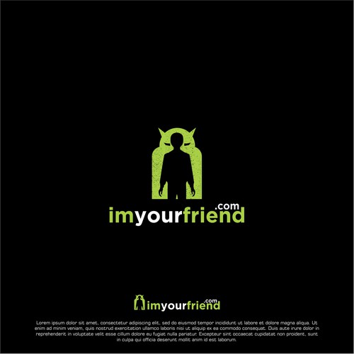 logo concept for imyourfriend