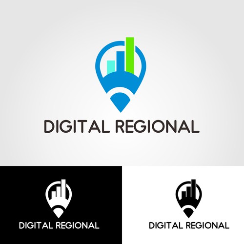 DIGITAL REGIONAL LOGO DESIGN