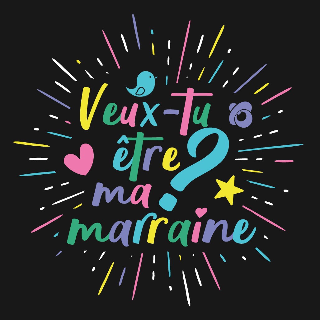Révélation du futur enfant à la nouvelle marraine!