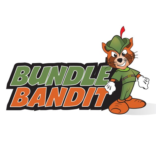 Logo and Mascot for BundleBandit.com