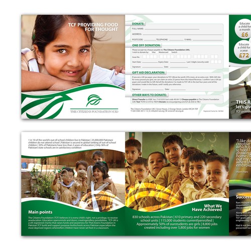 Tri-fold brochure