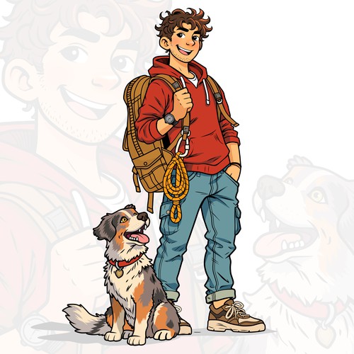 Young Adventurer Character Design