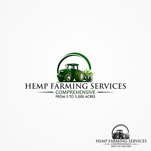 Clean and Simple Hemp Farming Services Logo