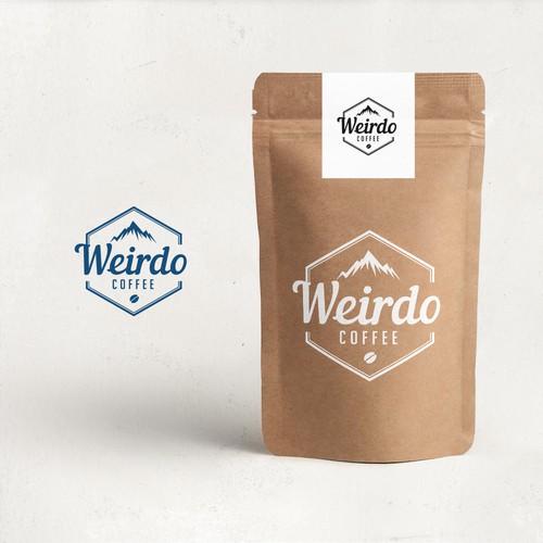 Entry in contest "Weirdo Coffee needs a surprisingly delightful Brand Identity"